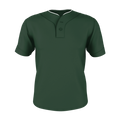 Alleson Youth Two Button Mesh Baseball Jersey With Piping Alleson