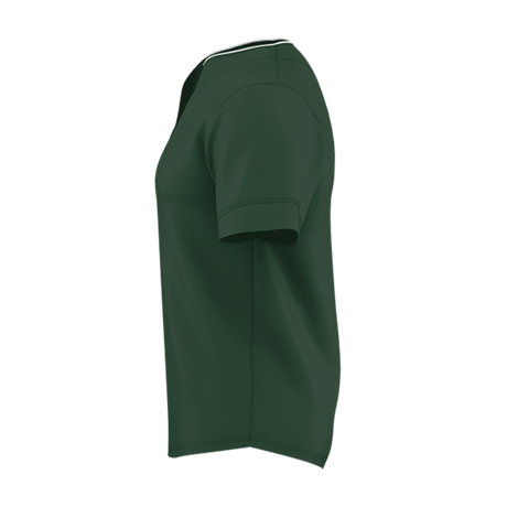 Alleson Youth Two Button Mesh Baseball Jersey With Piping Alleson