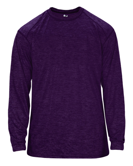 Badger Men's Tonal Blend Long-Sleeve Tee Badger