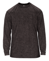 Badger Men's Tonal Blend Long-Sleeve Tee Badger