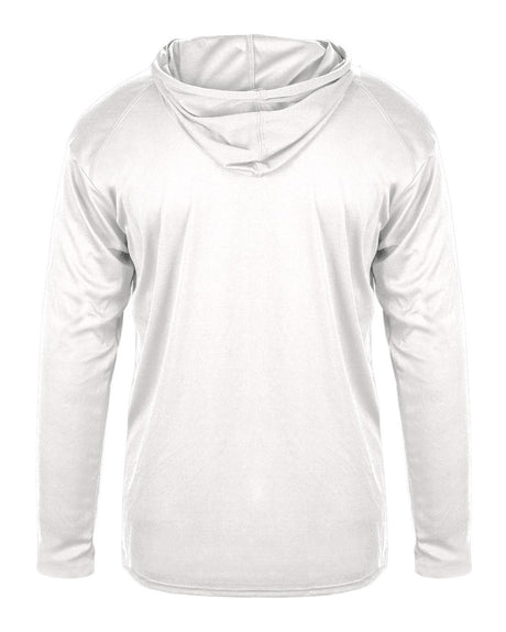 Badger 2105 Youth B-Core Long-Sleeve Hooded Tee Badger