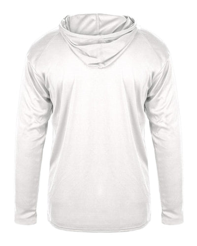 Badger 2105 Youth B-Core Long-Sleeve Hooded Tee
