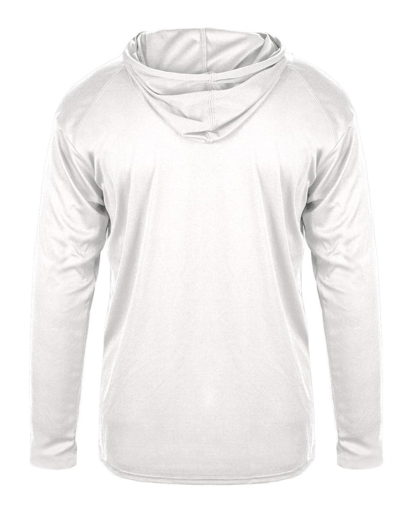 Badger 2105 Youth B-Core Long-Sleeve Hooded Tee