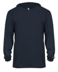 Badger 2105 Youth B-Core Long-Sleeve Hooded Tee Badger