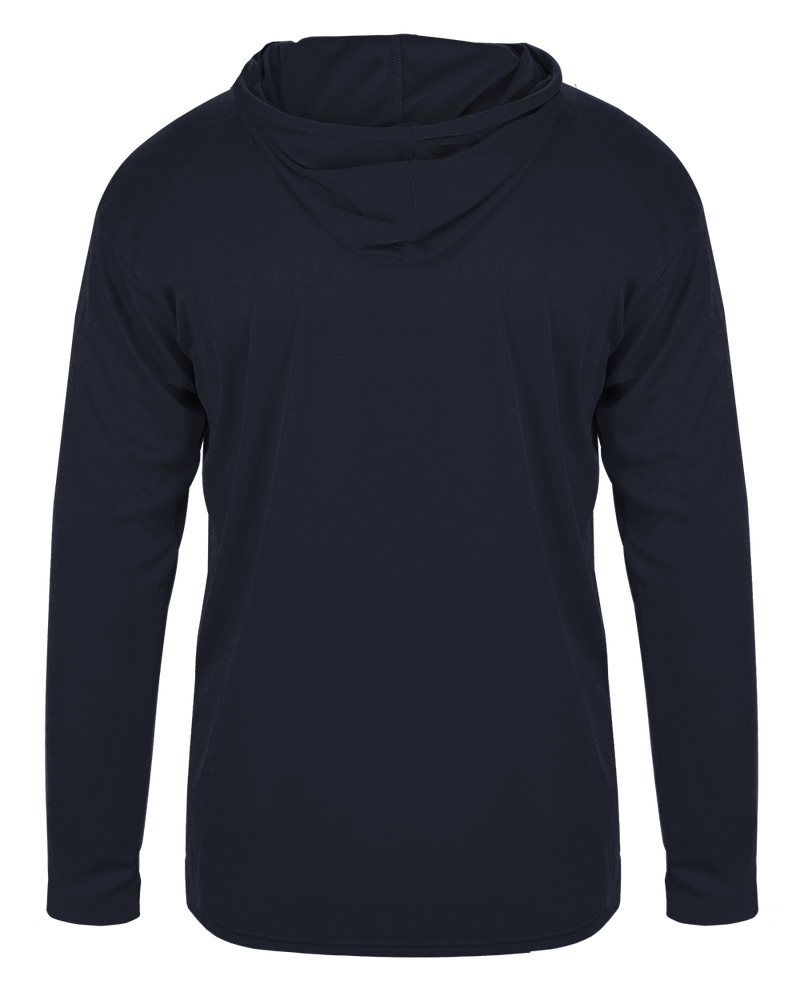 Badger 2105 Youth B-Core Long-Sleeve Hooded Tee