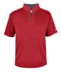 Badger Youth B-Core Short-Sleeve 1/4 Zip Badger
