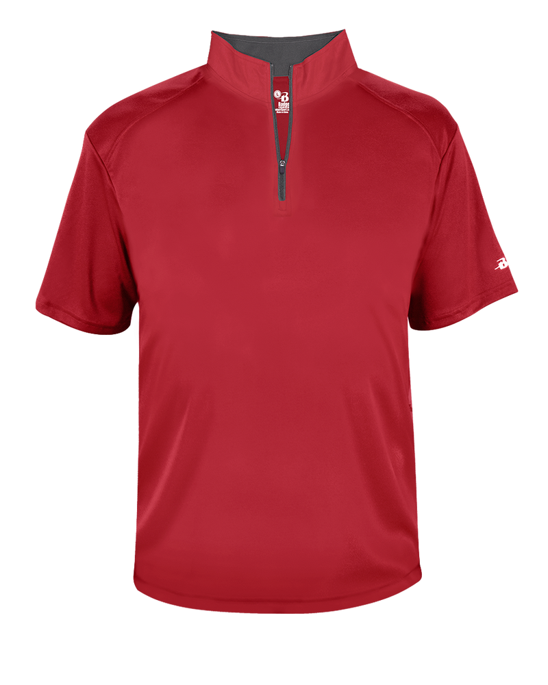Badger Youth B-Core Short-Sleeve 1/4 Zip