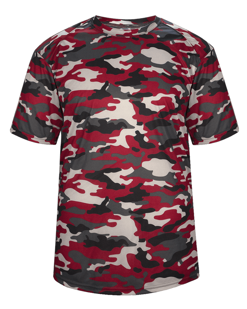 Badger Youth Camo Tee