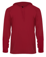 Badger 2105 Youth B-Core Long-Sleeve Hooded Tee Badger