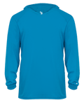 Badger 2105 Youth B-Core Long-Sleeve Hooded Tee Badger