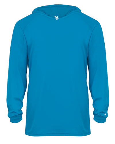 Badger 2105 Youth B-Core Long-Sleeve Hooded Tee
