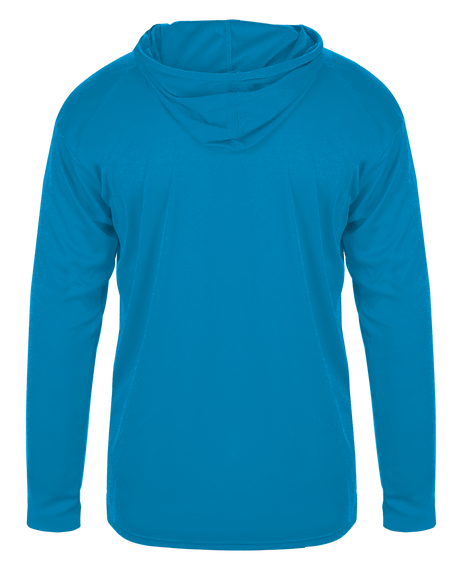Badger 2105 Youth B-Core Long-Sleeve Hooded Tee Badger
