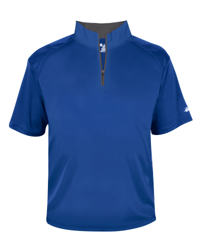Badger Youth B-Core Short-Sleeve 1/4 Zip