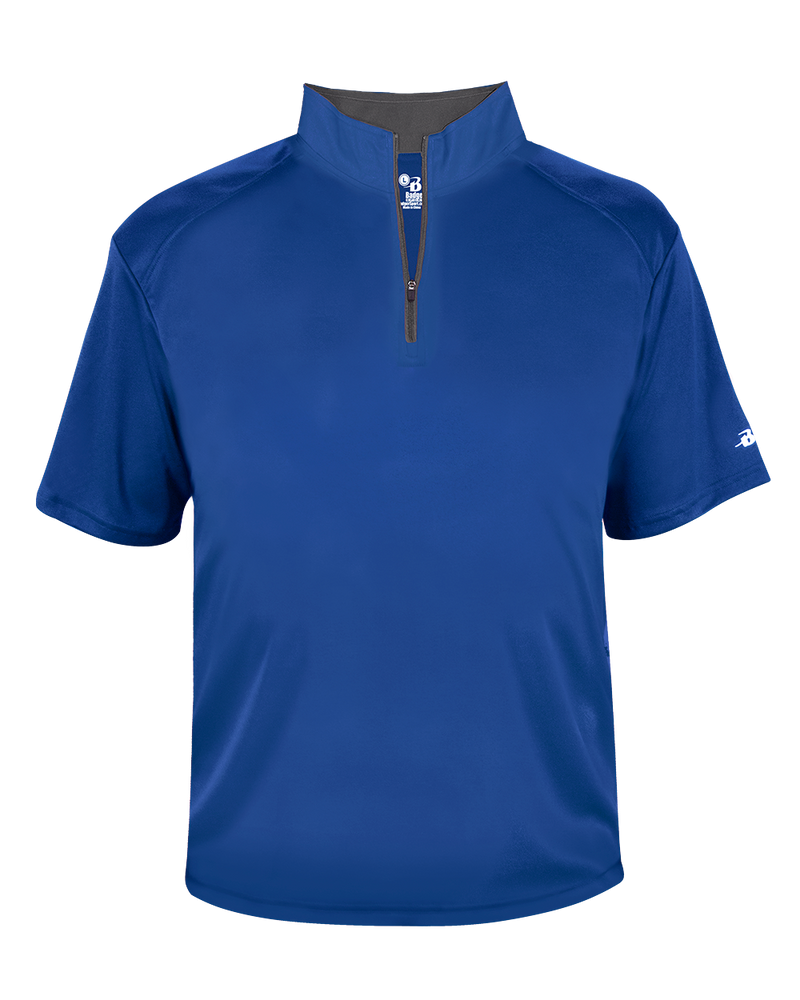 Badger Youth B-Core Short-Sleeve 1/4 Zip