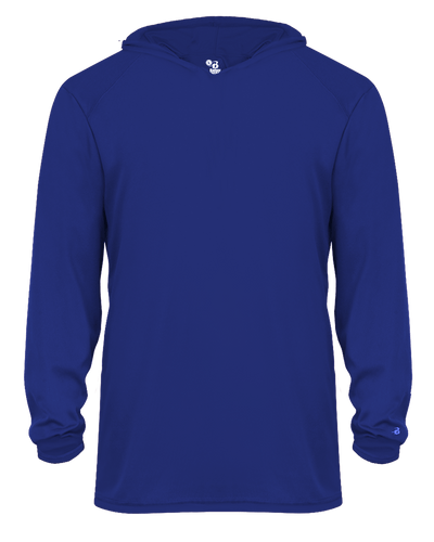 Badger 2105 Youth B-Core Long-Sleeve Hooded Tee