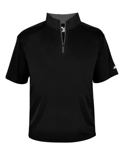 Badger Youth B-Core Short-Sleeve 1/4 Zip