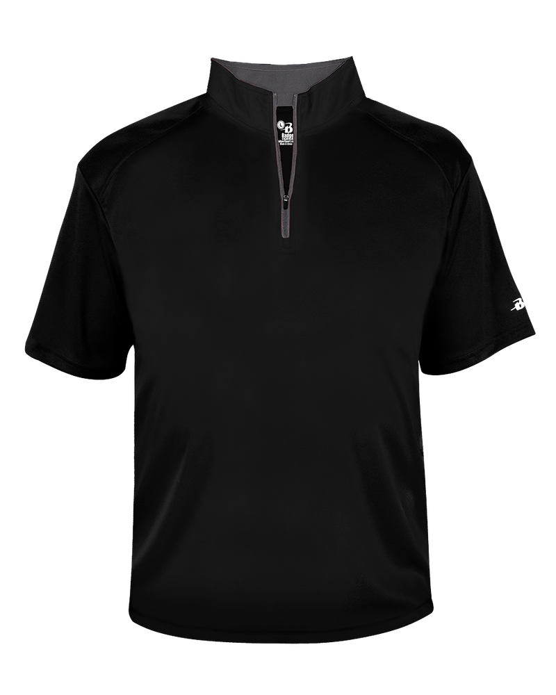 Badger Youth B-Core Short-Sleeve 1/4 Zip