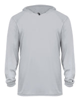 Badger 2105 Youth B-Core Long-Sleeve Hooded Tee Badger