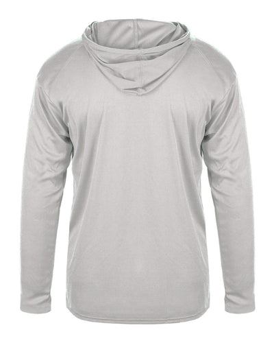Badger 2105 Youth B-Core Long-Sleeve Hooded Tee