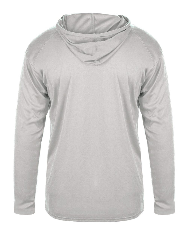 Badger 2105 Youth B-Core Long-Sleeve Hooded Tee