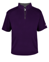 Badger Youth B-Core Short-Sleeve 1/4 Zip Badger