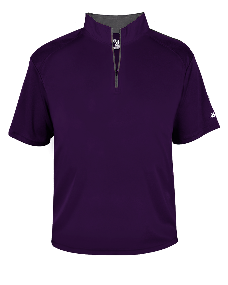 Badger Youth B-Core Short-Sleeve 1/4 Zip