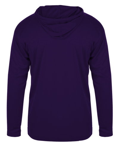 Badger 2105 Youth B-Core Long-Sleeve Hooded Tee