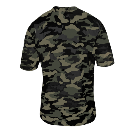 Badger Youth Camo Tee Badger
