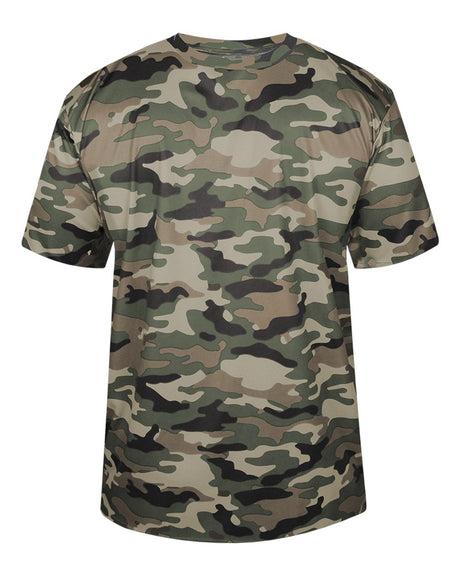Badger Youth Camo Tee Badger