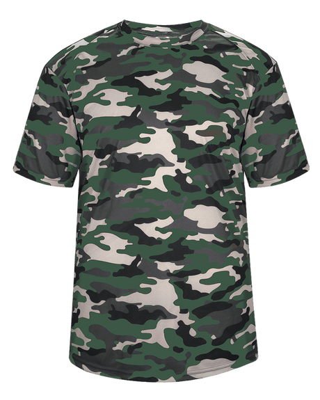 Badger Youth Camo Tee Badger