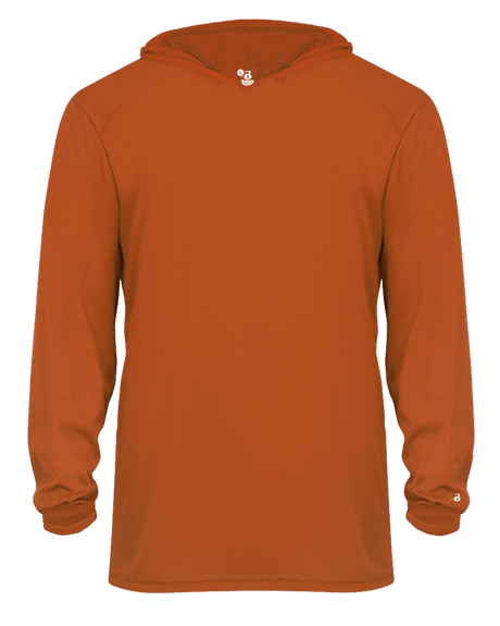Badger 2105 Youth B-Core Long-Sleeve Hooded Tee Badger