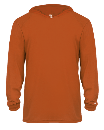 Badger 2105 Youth B-Core Long-Sleeve Hooded Tee