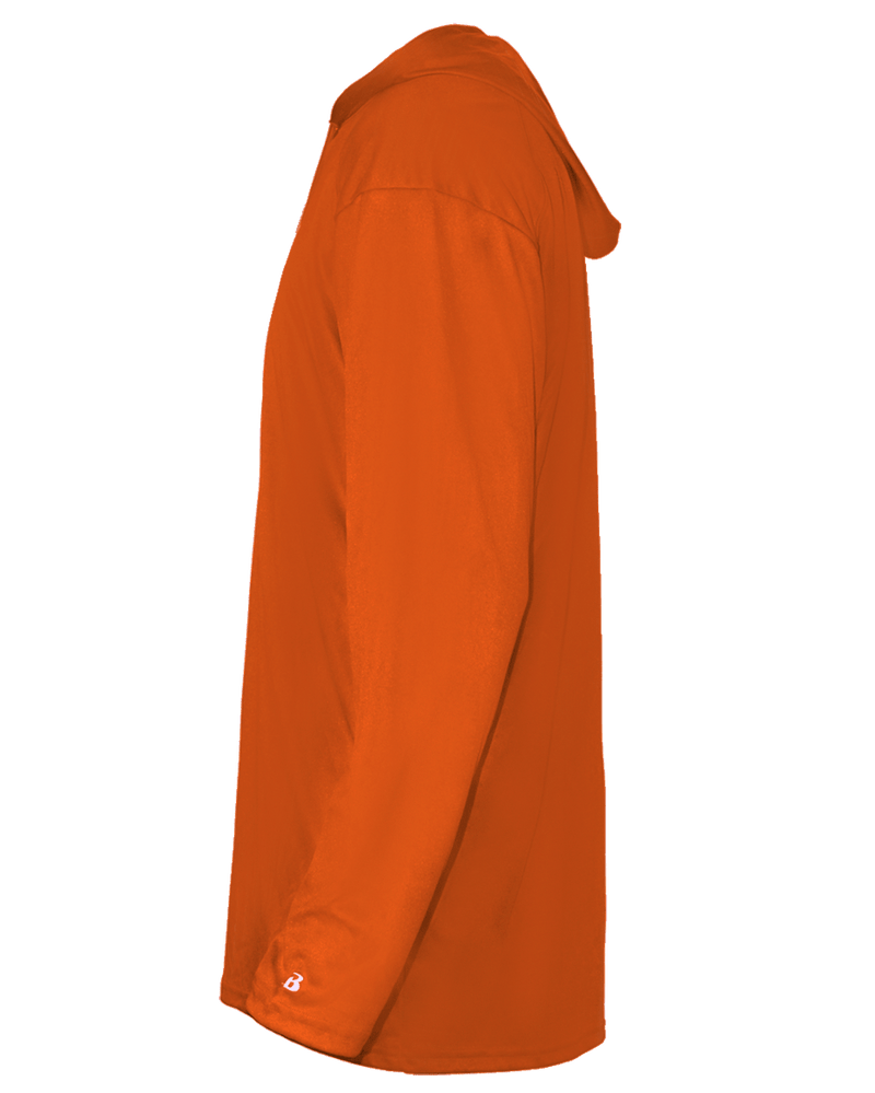 Badger 2105 Youth B-Core Long-Sleeve Hooded Tee