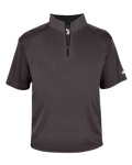Badger Youth B-Core Short-Sleeve 1/4 Zip Badger