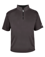 Badger Youth B-Core Short-Sleeve 1/4 Zip Badger