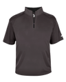 Badger Youth B-Core Short-Sleeve 1/4 Zip Badger