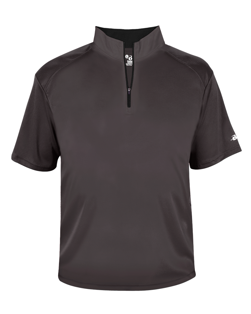 Badger Youth B-Core Short-Sleeve 1/4 Zip