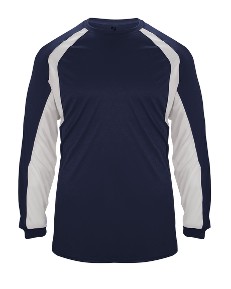 Badger Youth Hook Long-Sleeve Tee Youth Apparel Shirts & Tops