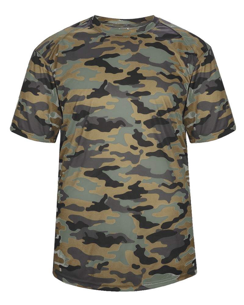 Badger Youth Camo Tee