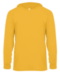 Badger 2105 Youth B-Core Long-Sleeve Hooded Tee Badger