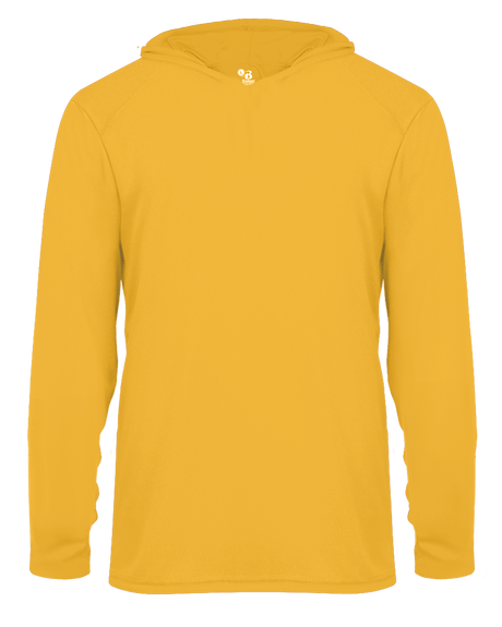Badger 2105 Youth B-Core Long-Sleeve Hooded Tee Badger
