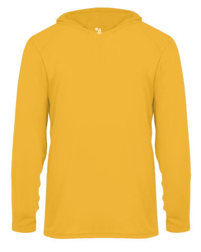 Badger 2105 Youth B-Core Long-Sleeve Hooded Tee