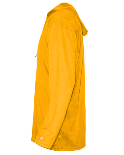Badger 2105 Youth B-Core Long-Sleeve Hooded Tee
