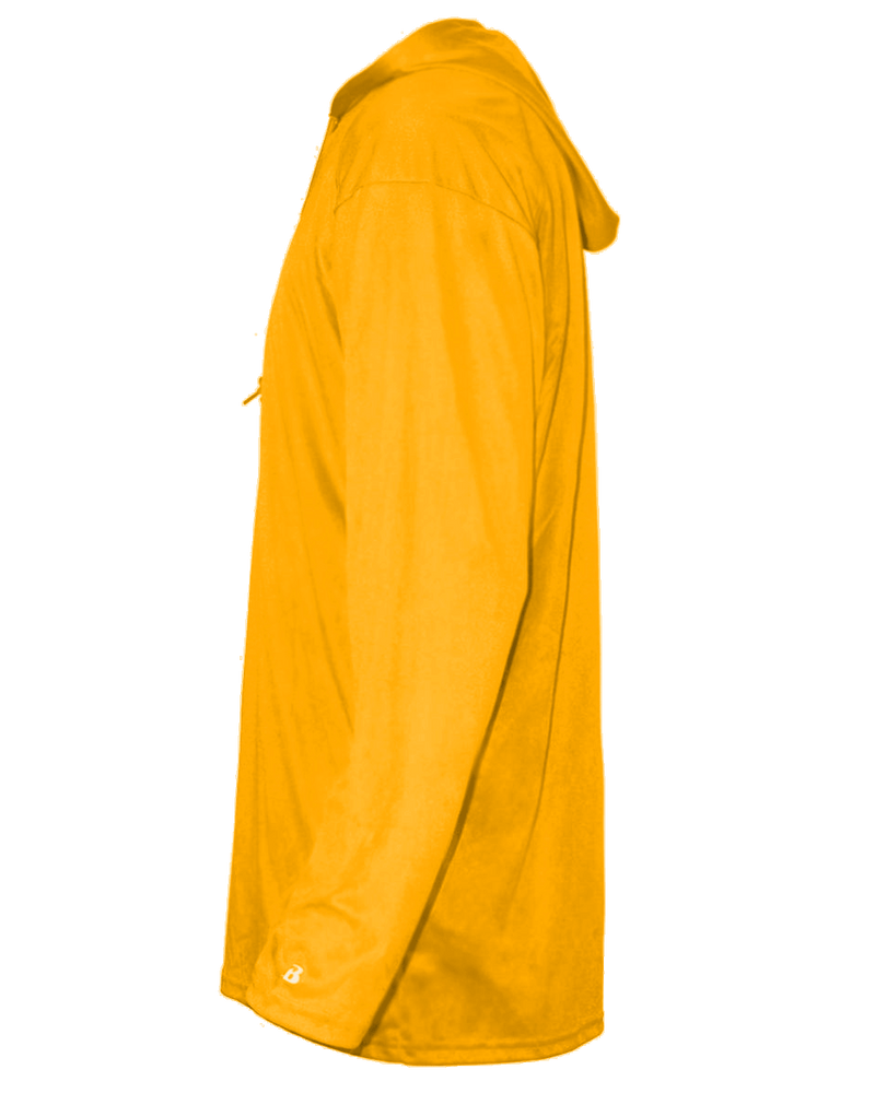Badger 2105 Youth B-Core Long-Sleeve Hooded Tee