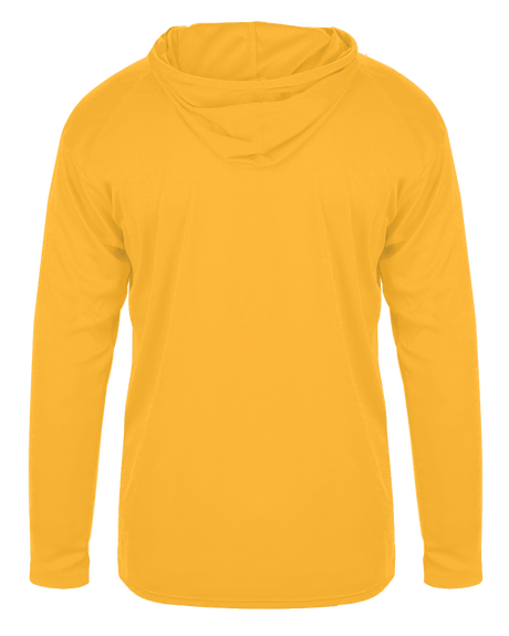 Badger 2105 Youth B-Core Long-Sleeve Hooded Tee Badger