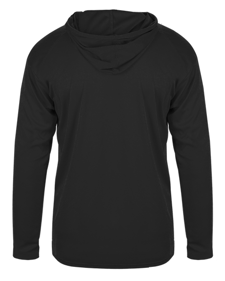 Badger 2105 Youth B-Core Long-Sleeve Hooded Tee Badger