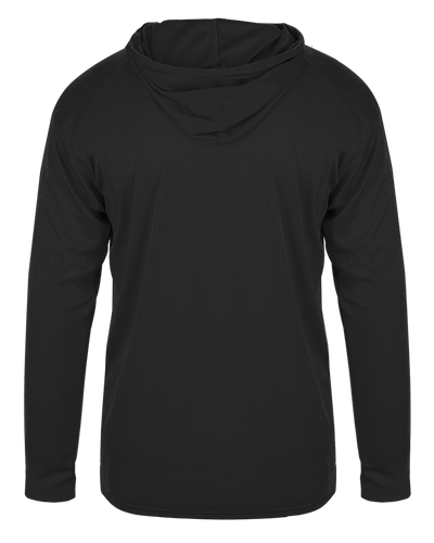 Badger 2105 Youth B-Core Long-Sleeve Hooded Tee