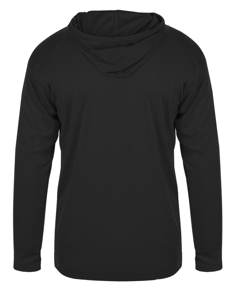 Badger 2105 Youth B-Core Long-Sleeve Hooded Tee