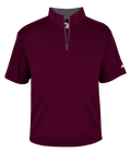 Badger Youth B-Core Short-Sleeve 1/4 Zip Badger