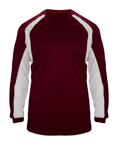 Badger Youth Hook Long-Sleeve Tee Youth Apparel Shirts & Tops